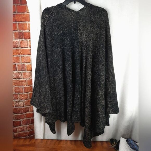 Lane Bryant Heathered Glitter Open Front Cardigan Sweater - Picture 7 of 8
